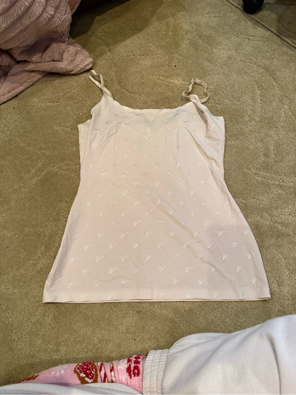 NWOT Victoria's Secret Logo Slip Cami Shapewear